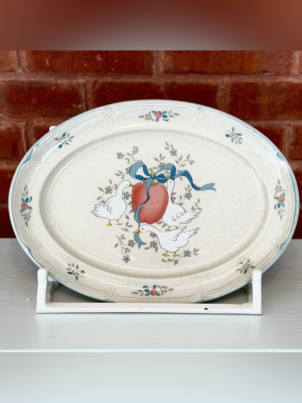 International China Marmalade Goose 14 1/2” Serving Platter